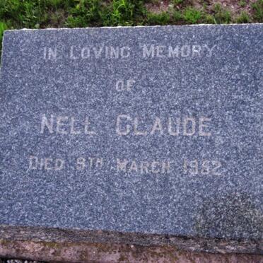 CLAUDE Nell -1952