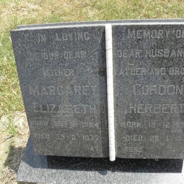 CUFF Margaret Elizabeth 1894-1977 :: CUFF Gordon Herbert 1923-1977