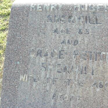 SHERWILL Henry Hubert &amp; Grace Petite