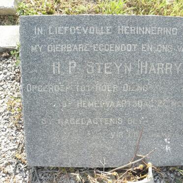 STEYN H.P. -1952