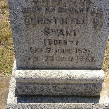 SWART Christoffel C. 1931-1945
