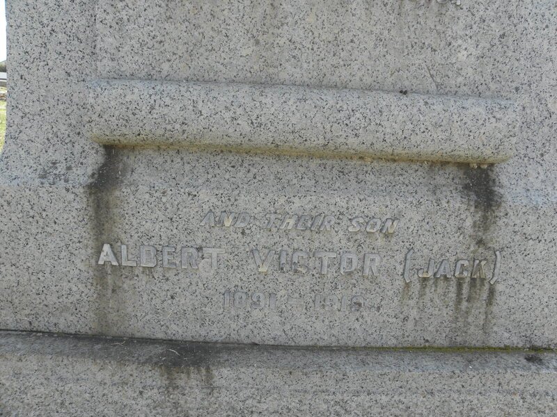 ANDERSON Albert Victor 1891-1919