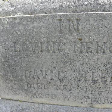 ALLEN David -1895