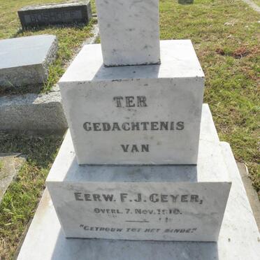 GEYER F.J. -1910