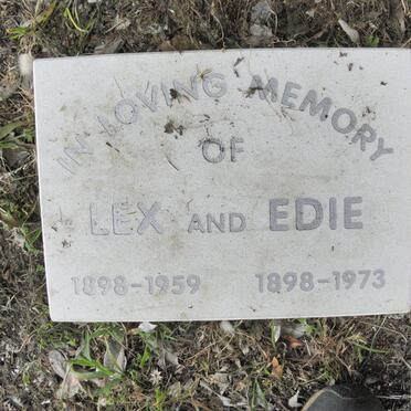 MAYNIER Lex 1898-1959 &amp; Edie 1898-1973