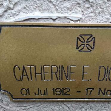 DICKASON Catherine E. 1912-1988