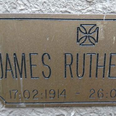 RUTHERFORD James 1914-1992