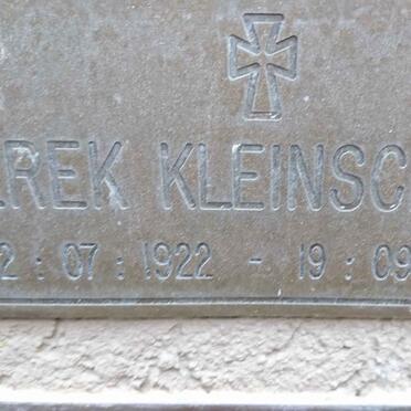 KLEINSCHMIDT Derek 1922-2000