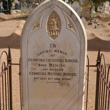BURGER Georgina Catherina nee MEIRING :: BURGER Georgina Meiring