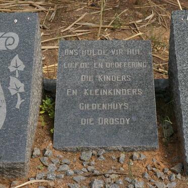 GOUWS Stephanus W. 1875-1961 &amp; Martha J.P. FERREIRA 1889-1962