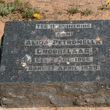 GROBBELAAR Alida Petronella 1866-1929