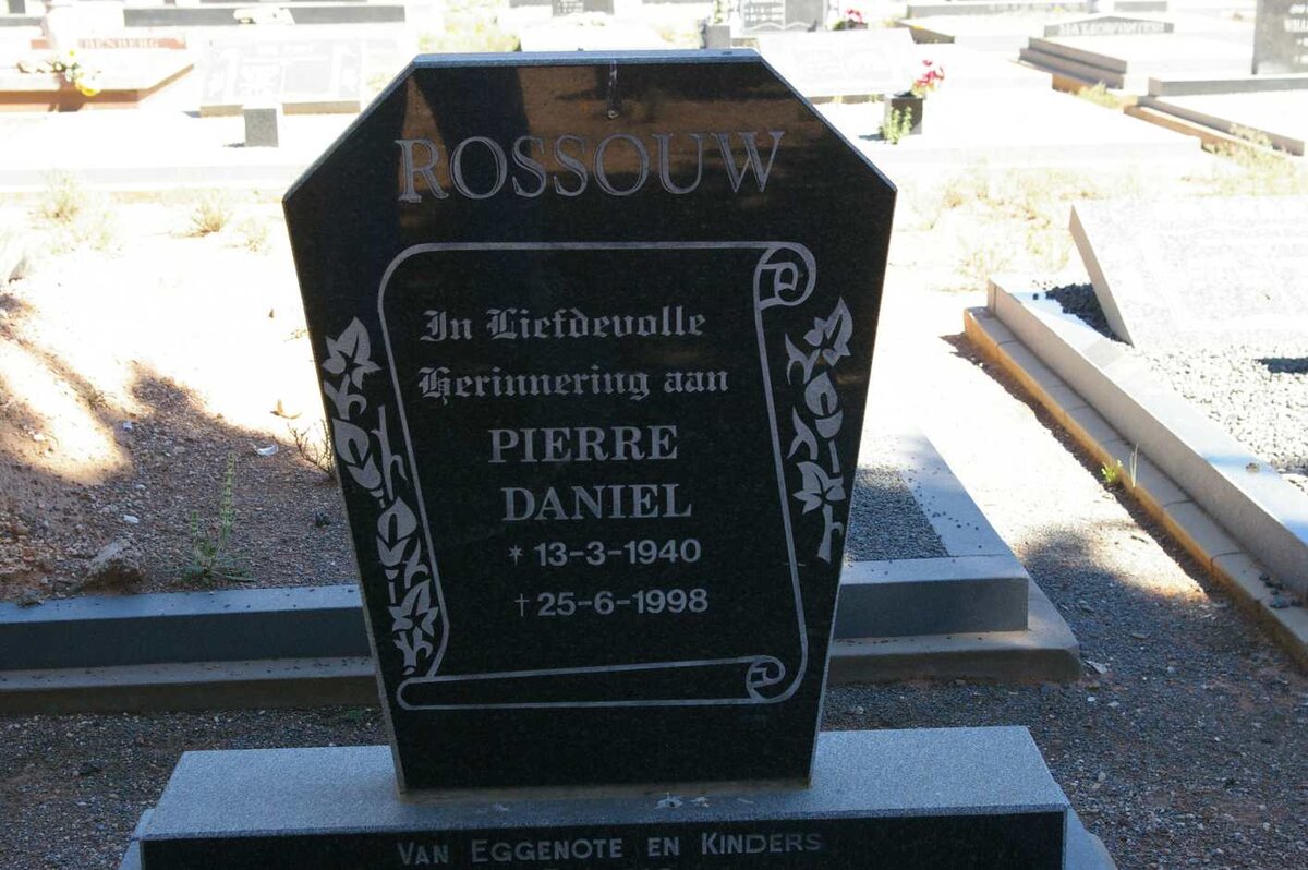 ROSSOUW Pierre Daniel 1940-1998