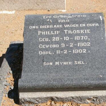 TROSKIE Phillip 1870-1902