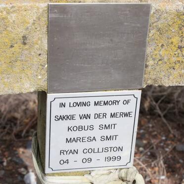 COLLISTON Ryan -1999 :: VAN DER MERWE Sakkie -1999 :: SMIT Kobus -1999 :: SMIT Maresa -1999