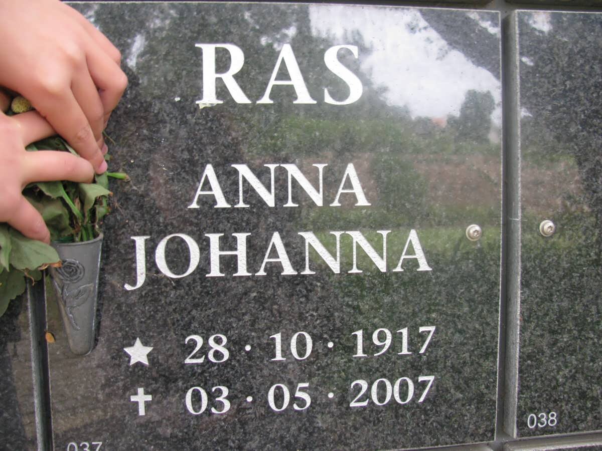 RAS Anna Johanna 1917-2007