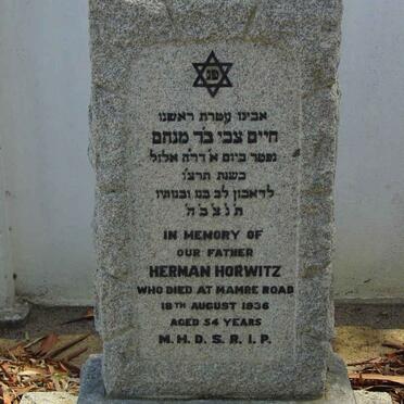 HORWITZ Herman -1936