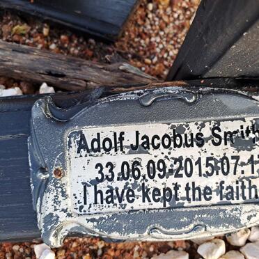 SMITH Adolf Jacobus 1933-2015