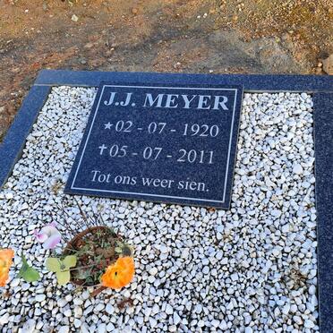 MEYER J.J. 1920-2011