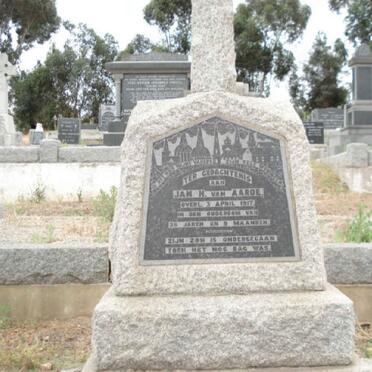 AARDE Jan H., van  -1917