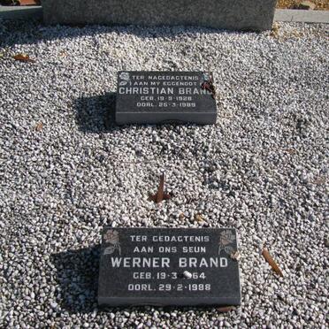 BRAND Christian 1928-1989 :: BRAND Werner 1964-1988