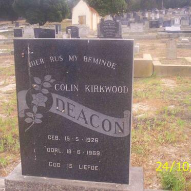 DEACON Colin Kirkwood 1926-1969