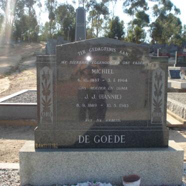 GOEDE Michiel, de 1887-1964 &amp; J.J. 1889-1983