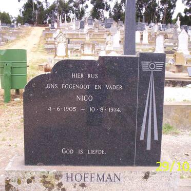HOFFMAN Nico 1905-1974