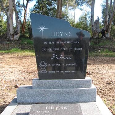 HEYNS Pietman 1955-1977