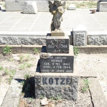 KOTZE Hennie 1943-1944