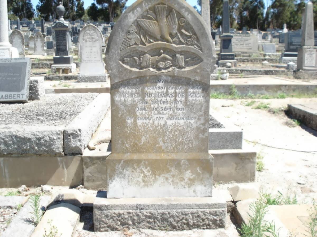 KOCK Machiel Nicolaas, de 1873-1931