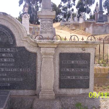 KOCK Irene, de 1914-1914