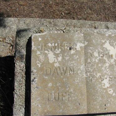 LUFF Jenifer Dawn 1963-1963