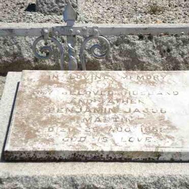 MARTIN Benjamin Jacob -1952