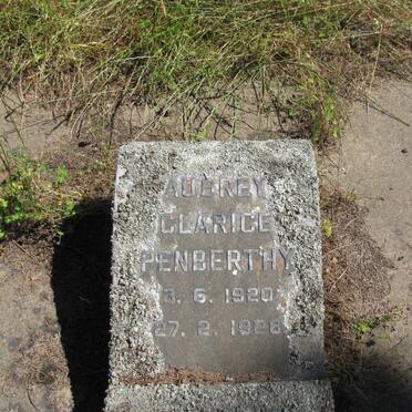 PENBERTHY Aubrey Clarice 1920-1926
