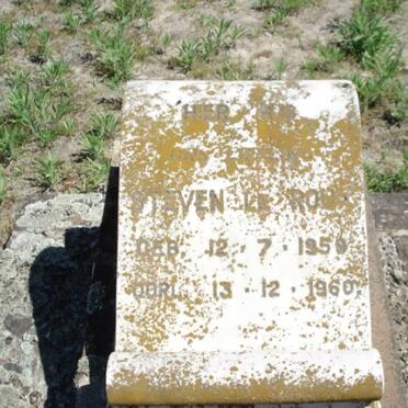 ROUX Steven, le 1959-1960