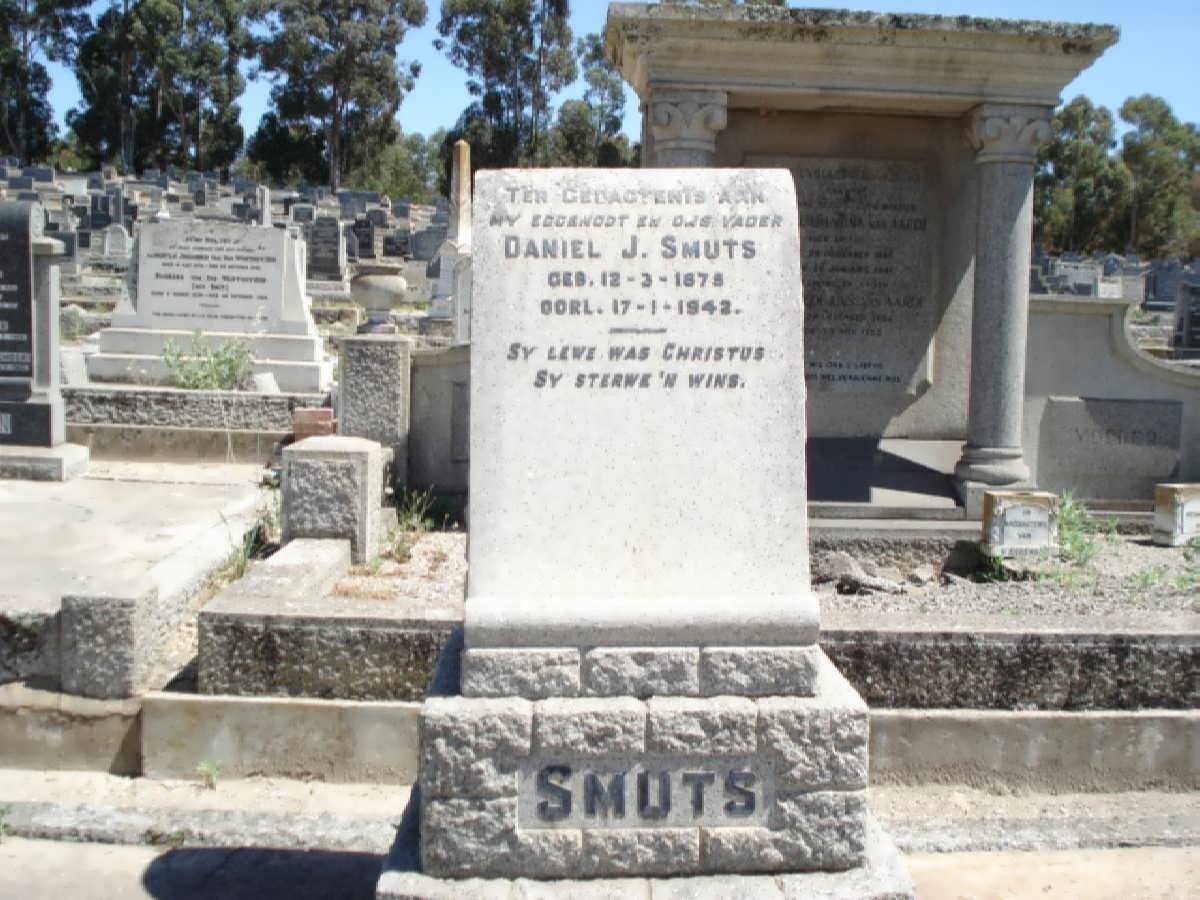 SMUTS Daniel J. 1875-1942