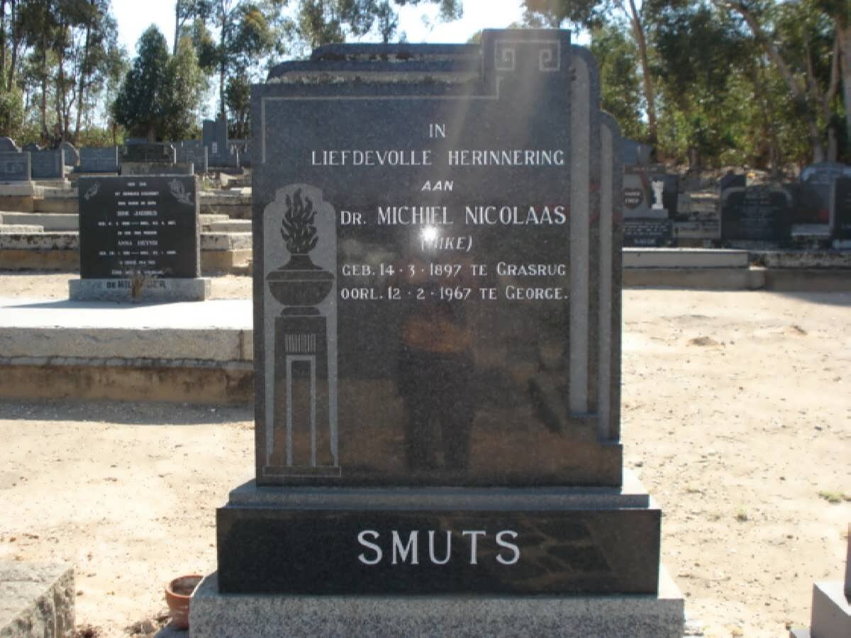 SMUTS Michiel Nicolaas 1897-1967