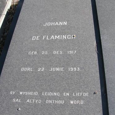 SMUTS Johann de Flamingh 1917-1993