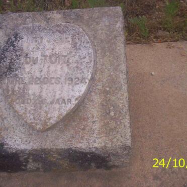 TOIT Thyssie, du -1924