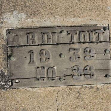 TOIT A.B., du 1919-1939