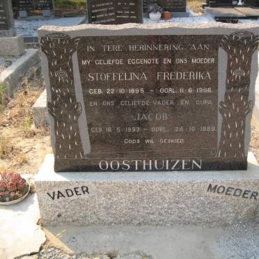 OOSTHUIZEN Jacob 1897-1989 &amp; Stoffelina Frederika 1895-1966