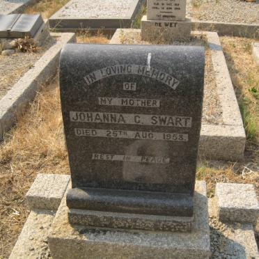 SWART Johanna C. -1958