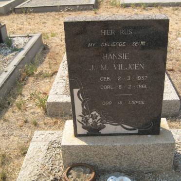 VILJOEN Hansie J.M. 1937-1961