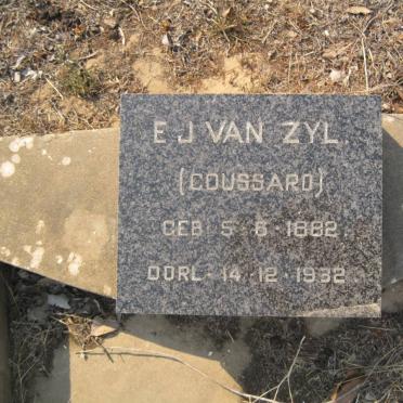 ZYL E.J., van nee GOUSSARD 1882-1932