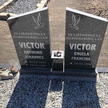 VICTOR Anthonie Johannes 1941-2006 &amp; Engela Francina 1939-