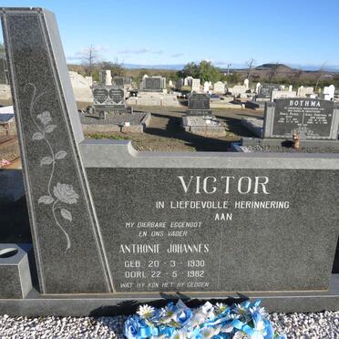 VICTOR Anthonie Johannes 1930-1982