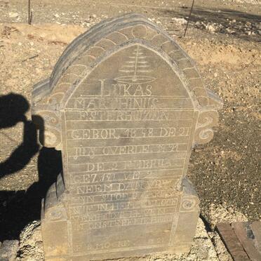 ESTERHUIZEN Lukas Marthinus 1898-1921