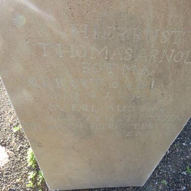 BOTMA Thomas Arnoldus 1838-1914