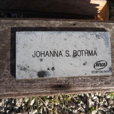 BOTHMA Johanna S.