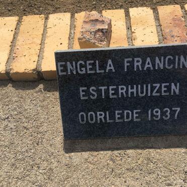 ESTERHUIZEN Engela Francina -1937